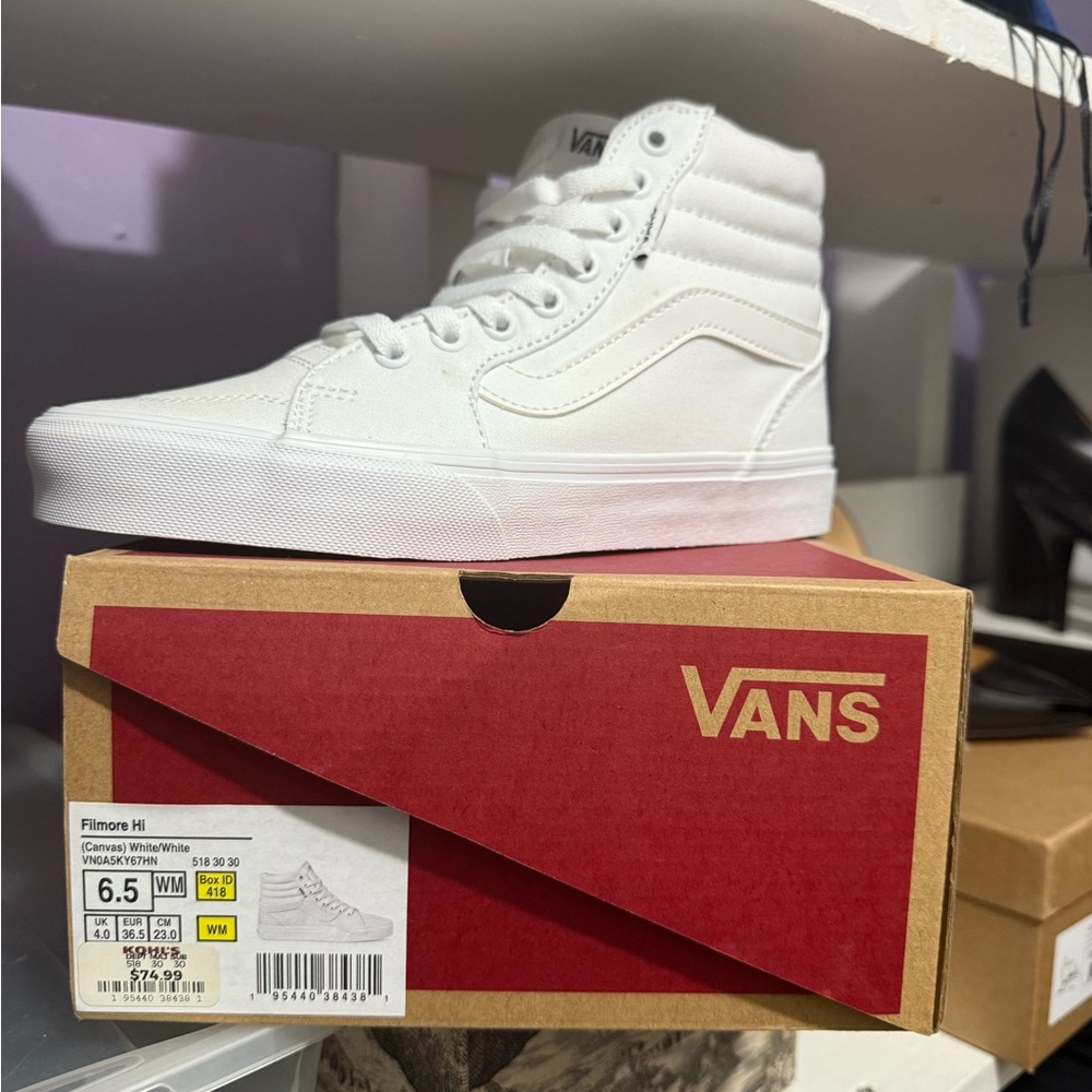 Vans Clean White Filmore High-Tops